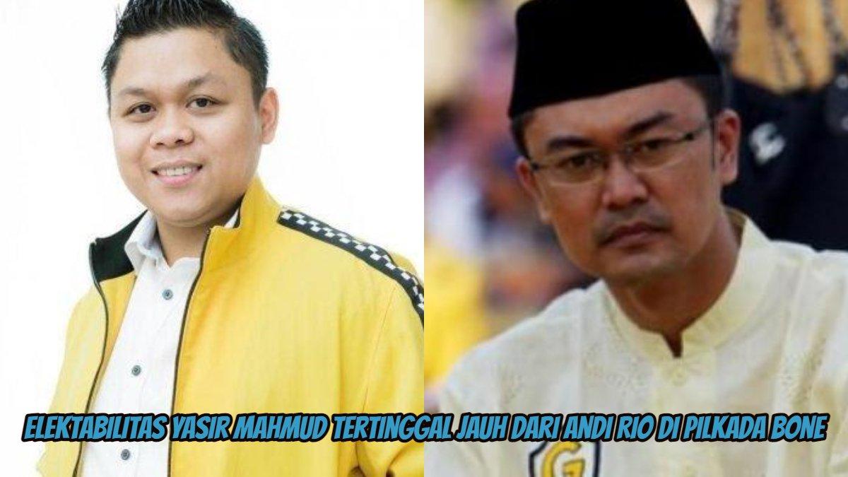 Hasil Survei Terbaru Pilkada Bone 2024, Elektabilitas Yasir Mahmud Tertinggal Jauh dari Andi Rio