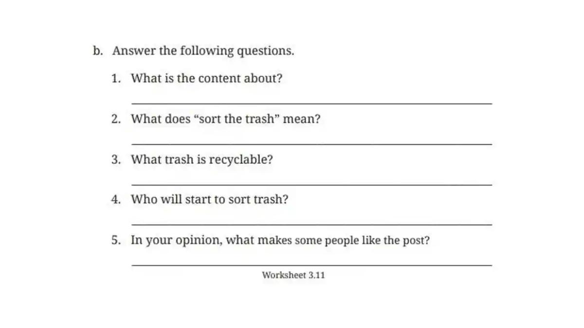 Kunci jawaban Bahasa Inggris kelas 8 halaman 153 Kurikulum Merdeka. Terdapat soal seputar Features of social media pada tugas Worksheet 3.11 Chapter 3.