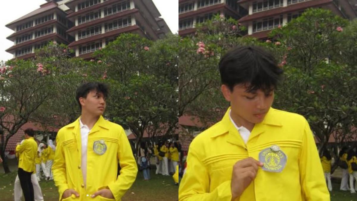 SOSOK ANAK SAHRUL - Ezzar Gunawan, anak Sahrul Gunawan kuliah di UI.