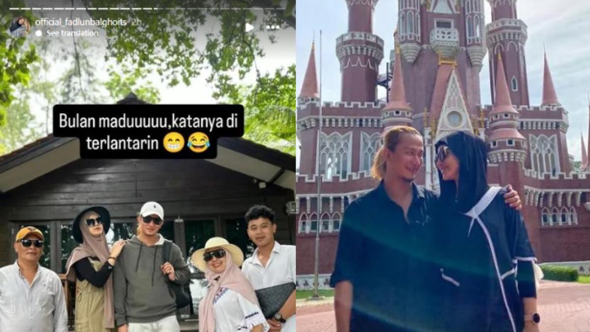 HABIB BAHAR VIRAL - Fadlun Balghoits bela suaminya, Habib Bahar bin Smith yang dituduh telantarkan istri siri, Helwa Bachmid. Ia memperlihatkan momen honeymoon keduanya.