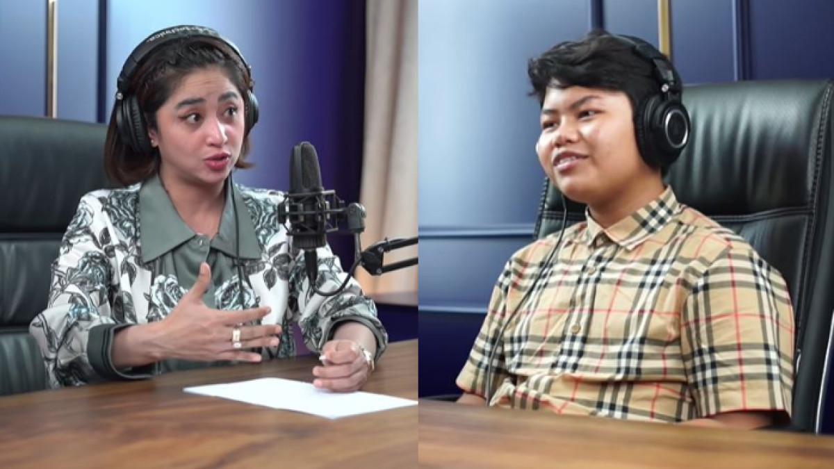 SOSOK FELICE GABRIEL - Felice Gabriel sempat penasaran foto Dewi Perssik saat hamil dirinya.