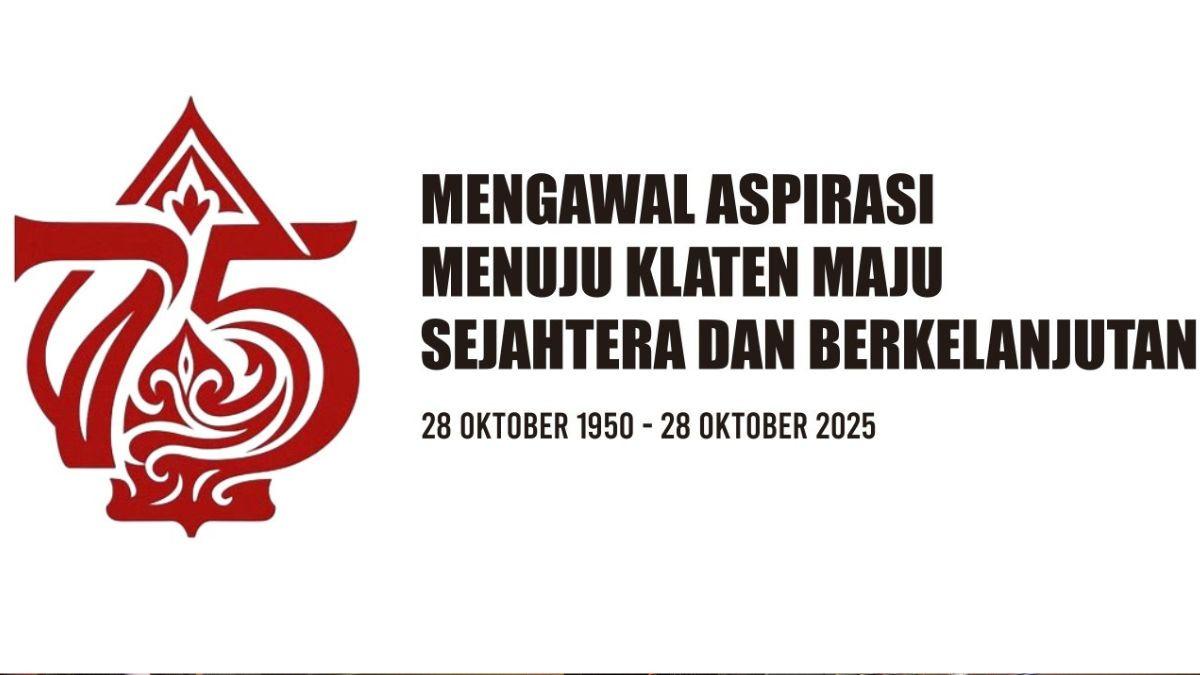 Filosofi Logo HUT ke-75 DPRD Klaten: Sinergi, Tradisi, dan Semangat Maju Bersama Rakyat