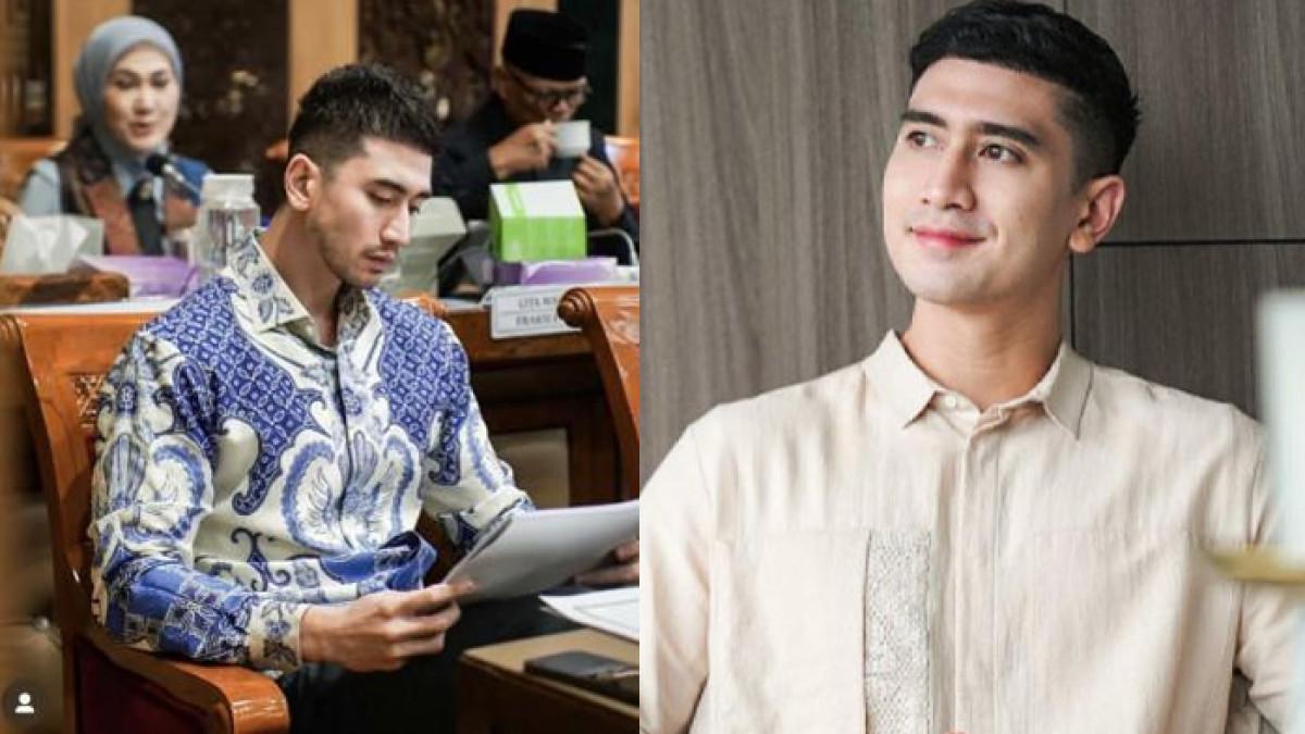 POLEMIK DPR RI - Akhirnya foto terbaru Verrell Bramasta muncul saat sedang di berada ruang rapat DPR RI, yang biasanya klimis kini tampak beda jauh.