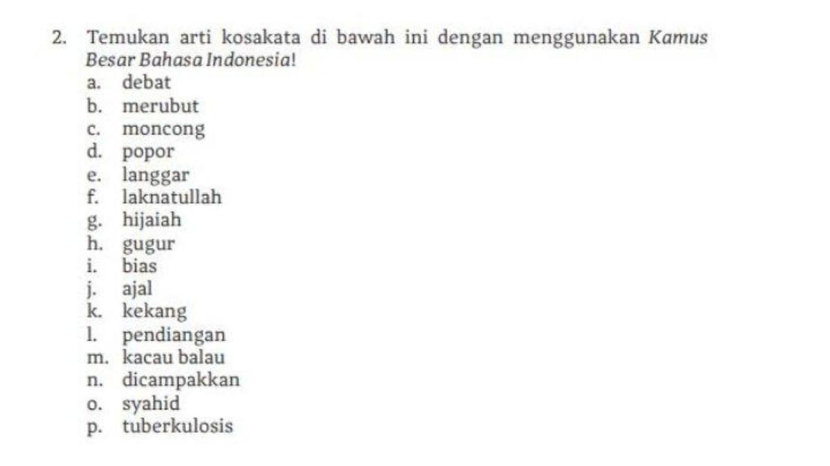 Berikut kunci jawaban Bahasa Indonesia kelas 11 halaman 62 63 64 Kurikulum Merdeka.