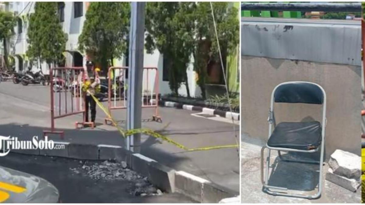 KASUS BUNUH DIRI - Garis polisi dipasang di UIN Raden Mas Said Surakarta di Kartasura, Sukoharjo, Jumat (17/10/2025), yang menjadi tempat seorang mahasiswi tewas karena diduga bunuh diri.