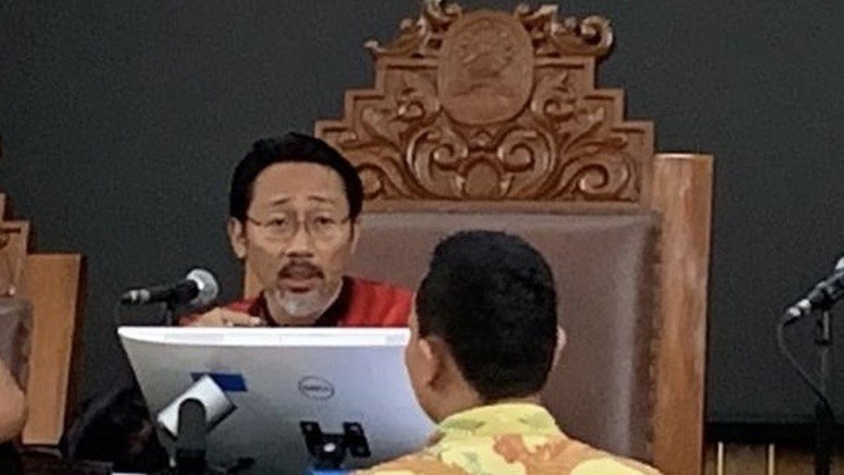 SIDANG NADIEM MAKARIM - Hakim Tunggal Pengadilan Negeri (PN) Jakarta Selatan, I Ketut Darpawan di ruang utama PN Jakarta Selatan, Jumat (3/10/2025)