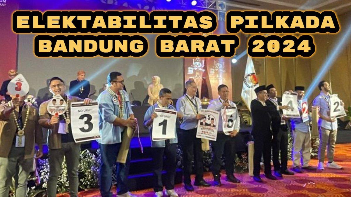 Elektabilitas Pilkada Bandung Barat 2024, Didik vs Jeje vs Hengky vs Edi vs Sundaya, Siapa Terkuat