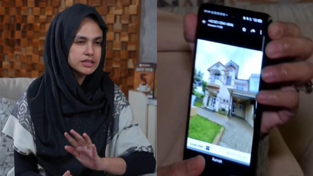 RUMAH UNTUK HELWA - Helwa Bachmid sempat tinggal di rumah yang disediakan Habib Bahar. Rumah tersebut ternyata hanya mengontrak.