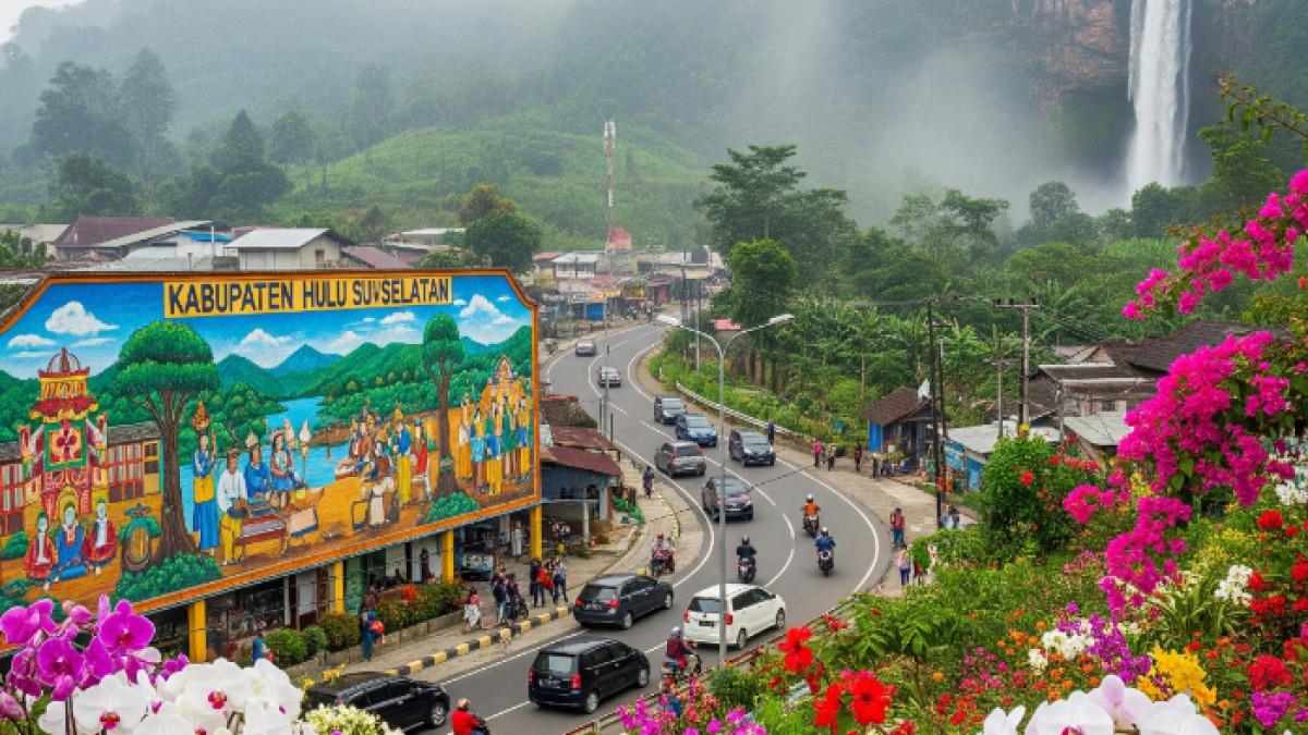 Keok dari Hulu Sungai Tengah (HST) dan Hulu Sungai Utara (HSU) tapi ungguli Banjar, inilah rangking 8 daerah termaju di Kalimantan Selatan versi IDSD 2024. Daerahnya bermotto Rakat Mufakat yakni Hulu Sungai Selatan (ilustrasi)