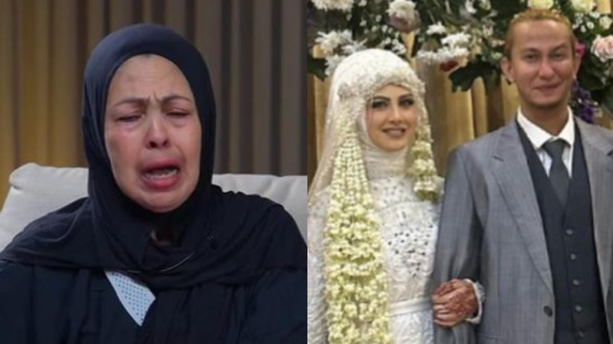 CURHAT HELWA BACHMID - Ibunda Helwa Bachmid (kiri) sempat mengadu ketika anaknya cuma makan nasi kuah air teh. Namun balasan dari Habib Bahar bin Smith membuatnya syok.