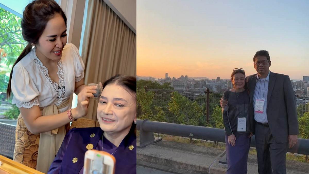 CERITA ODA YULIDANA - Kolase potret Ida Yulidana bersama MUA dan Menkeu Purbaya diambil dari TikTok @cahyadewibali. Ida Yulidana ceritakan kebiasaan bucin Menkeu Purbaya