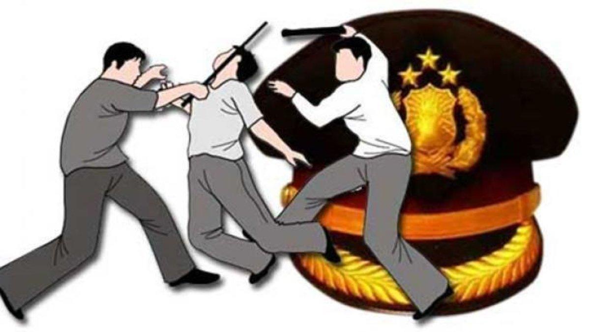 Rintihan Pak Ogah Ditangkap & Dianiaya Polisi di Medan, Babak Belur, Mengenaskan:'Ampun, Ditendang!'