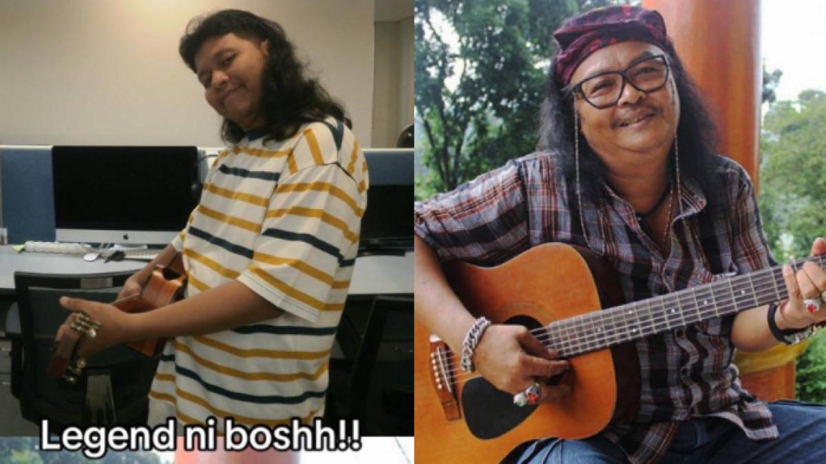 KEMIRIPAN - Iman, pemuda yang viral parodikan Menkeu Purbaya ternyata punya kemiripan dengan sejumlah public figure. Salah satunya adalah mirip dengan Jhonny Iskandar.