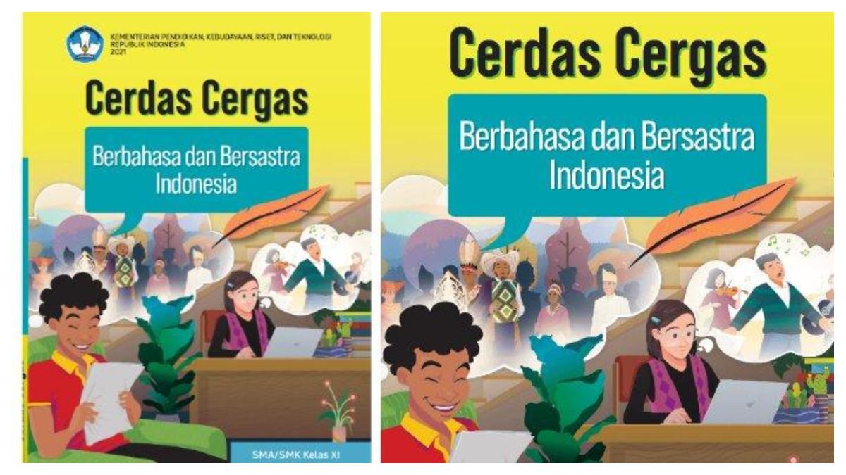 Cover Buku Cerdas Cergas Berbahasa dan Bersastra Indonesia SMA/SMK Kelas 11 Semester 1 Kurikulum Merdeka. (Buku Cerdas Cergas Berbahasa dan Bersastra Indonesia Kelas 11 Kurikulum Merdeka)