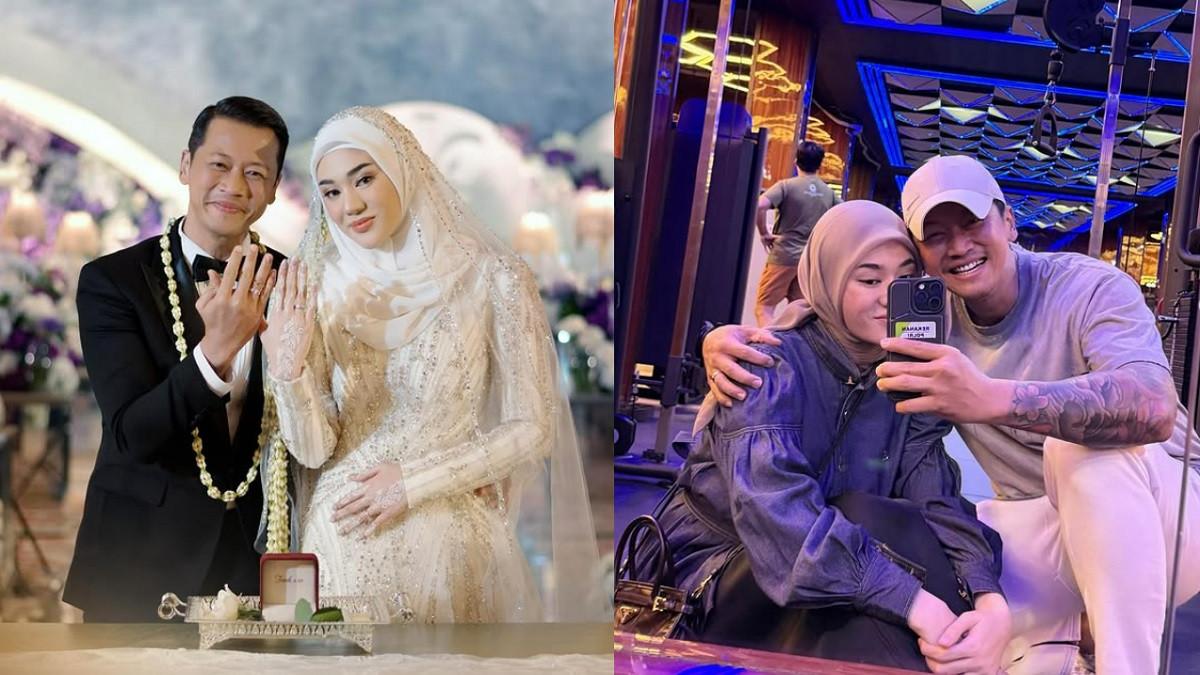 PERNIKAHAN CLARA SHINTA - Kolase potret kemesraan Clara Shinta dan suami diambil dari Instagram @i_am_lxa. Inilah sosok suami Clara Shinta