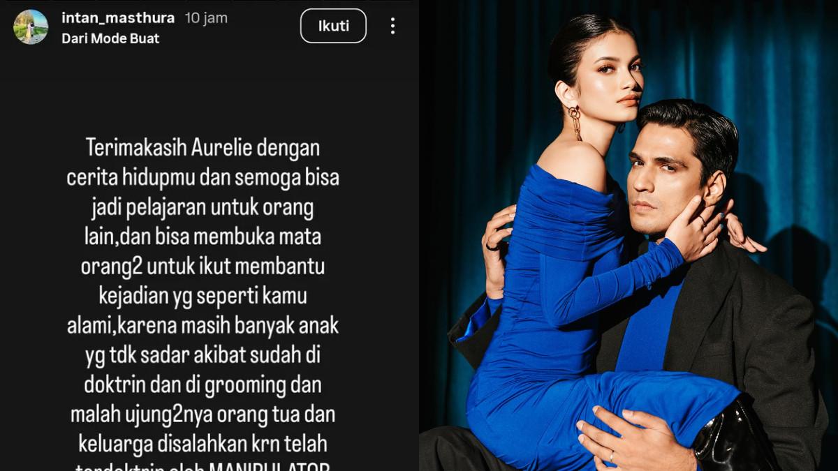 KASUS GROOMING - Intan Masthura merasa anaknya yakni artis Ratu Sofya bernasib sama dengan Aurelie Moeremans.