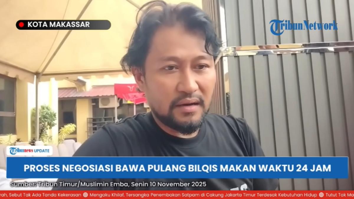 PROSES NEGOSIASI - Ipda Supriyadi Gaffar, Kasubnit II Jatanras Polrestabes Makassar beber momen negosiasi dengan Suku Anak Dalam saat menjemput Bilqis. Ia membantah pakai negosiasi uang.