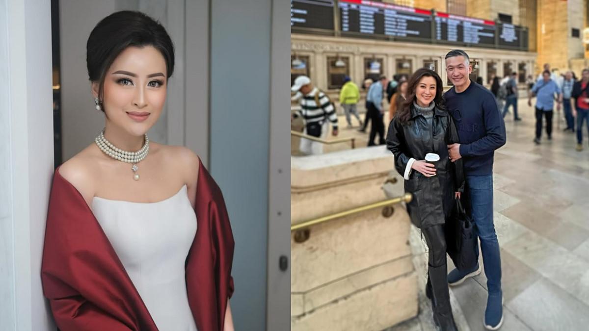 KELUARGA MANTOFA - Kolase potret Irene Mantofa diambil dari Instagram @irenemantofa. Irene Mantofa cukup aktif di Instagram, lebih terkenal dari putrinya
