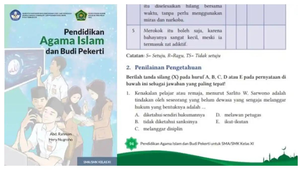Soal PAI kelas 11 halaman 94 Kurikulum Merdeka --- Berikut ini kunci jawaban PAI kelas 11 halaman 94 95 96 97 Kurikulum Merdeka.
