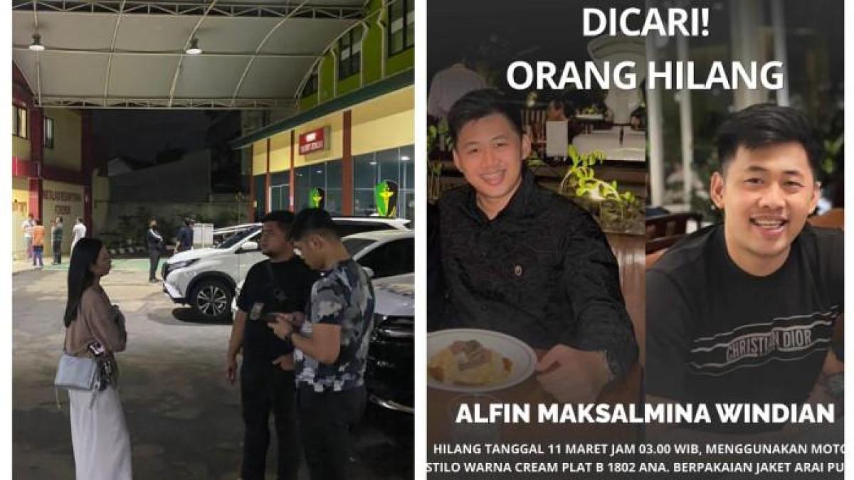 TEMUAN JASAD - Jasad Alfin Maksalmina Windian (28), pria yang sebelumnya dilaporkan hilang, dibawa ke RS Polri, Rabu (26/3/2026). Jenazah Alfin ditemukan terkubur di Cikeas, Bogor, Jawa Barat.