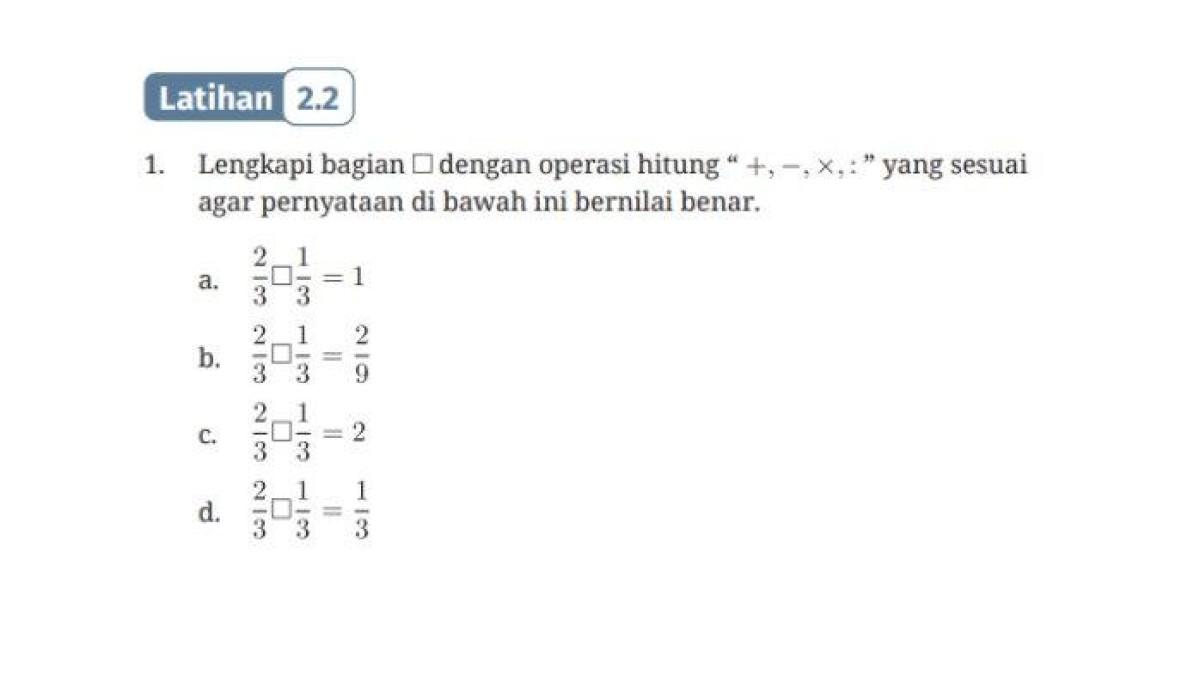 Soal dan kunci jawaban soal Matematika Kurikulum Merdeka Kelas 7 Halaman 73 74 pada Latihan 2.2