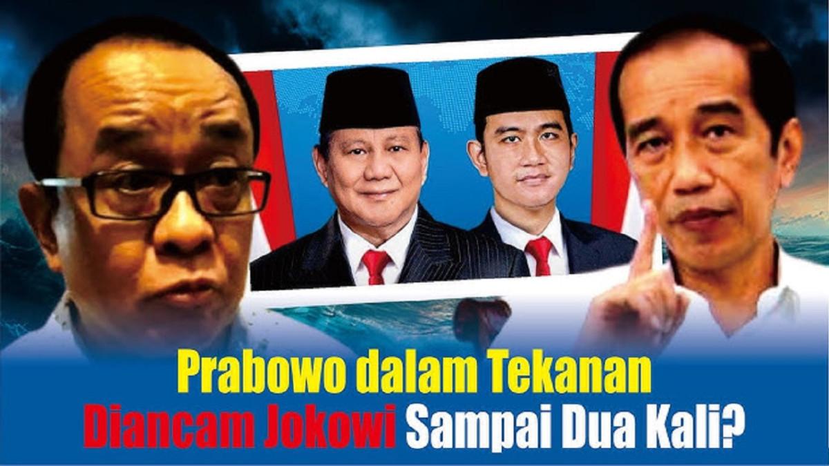 2 Momen Jokowi Lempar 'Peringatan Keras' ke Prabowo Menurut Said Didu: Presiden dalam Tekanan