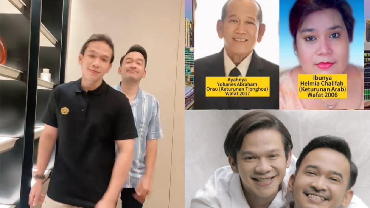 KONFLIK KELUARGA ONSU - Potret Ruben dan Jordi Onsu bersama dengan mendiang kedua orangtuanya. Jordi dan Ruben tak harmonis, ini sosok mendiang ayah dan ibunya