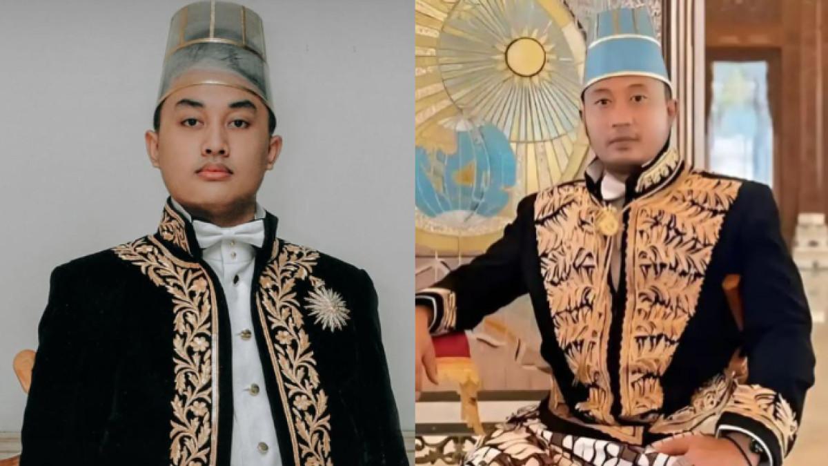 SOSOK DUA RAJA - Potret KGPAA Hamangkunegoro atau Gusti Purboyo (kiri) dan KGPH Hangabehi atau Mangkubumi (kanan). Mereka adalah dua anak Pakubuwono XIII yang sama-sama deklarasikan diri menjadi Pakubuwono XIV.