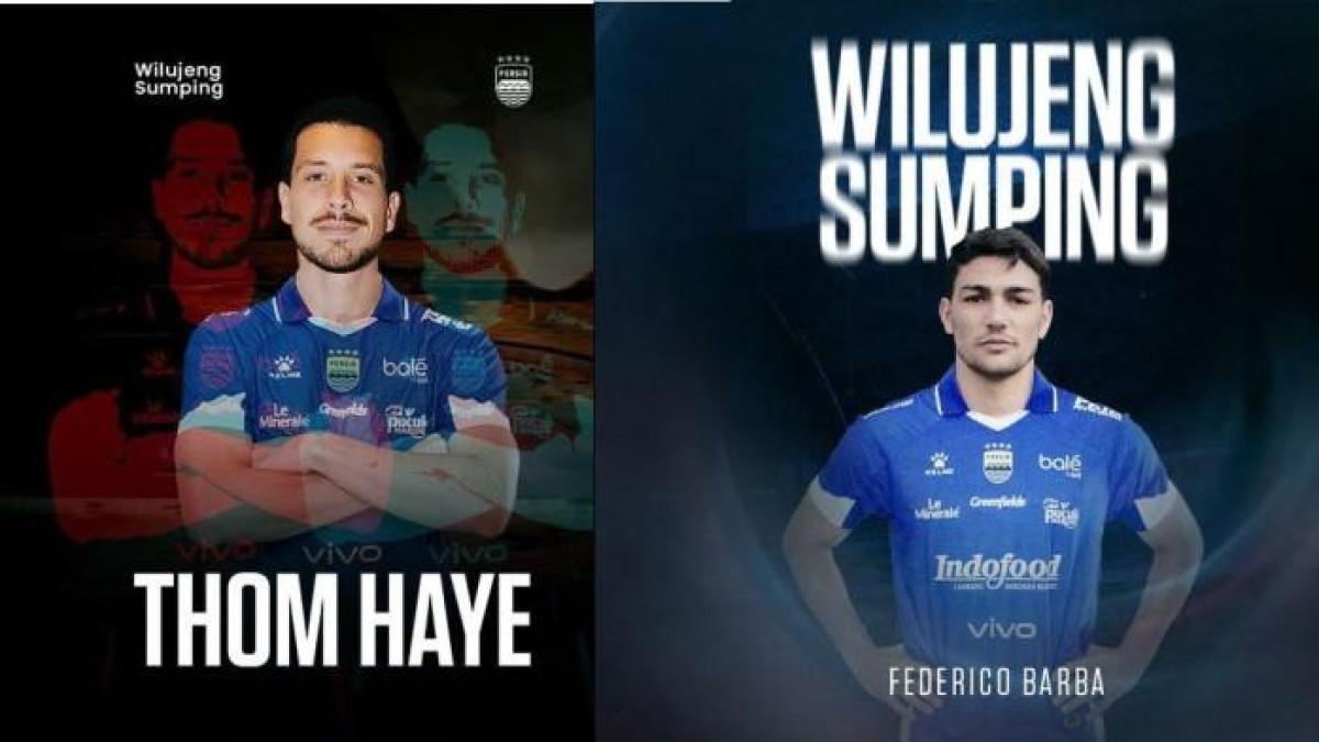 PEMAIN PERSIB - Kedatangan Federico Barba dan Thom Haye ke Persib bukan sekadar transfer biasa. 
