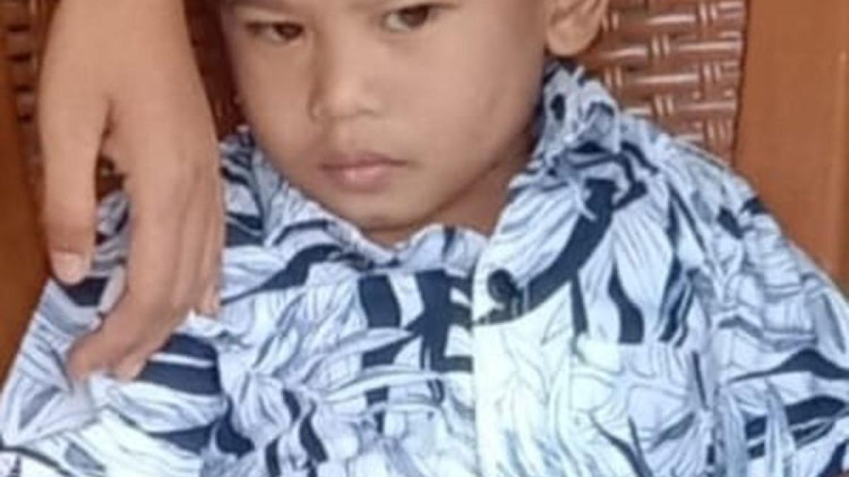 SOSOK BALITA KENZIE - Kenzie, anak asal Kabupaten Bungo, Jambi yang dilaporkan hilang sejak 2022 belum juga ditemukan.