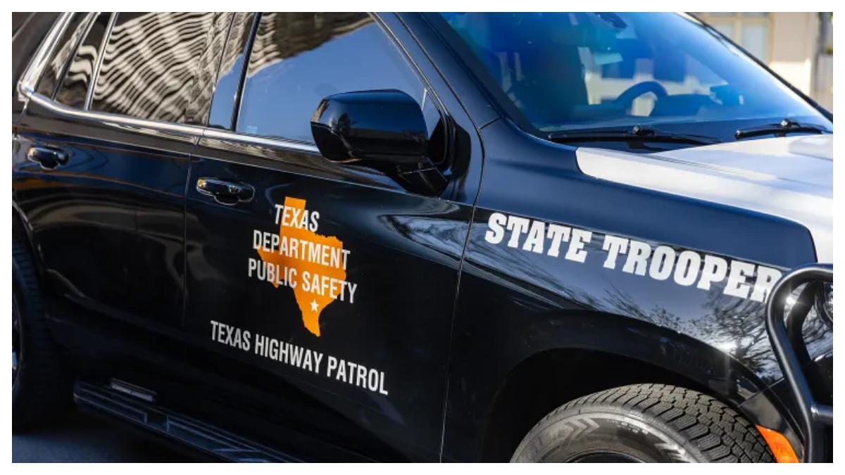 Kendaraan Polisi Negara Bagian Departemen Keamanan Publik Texas.