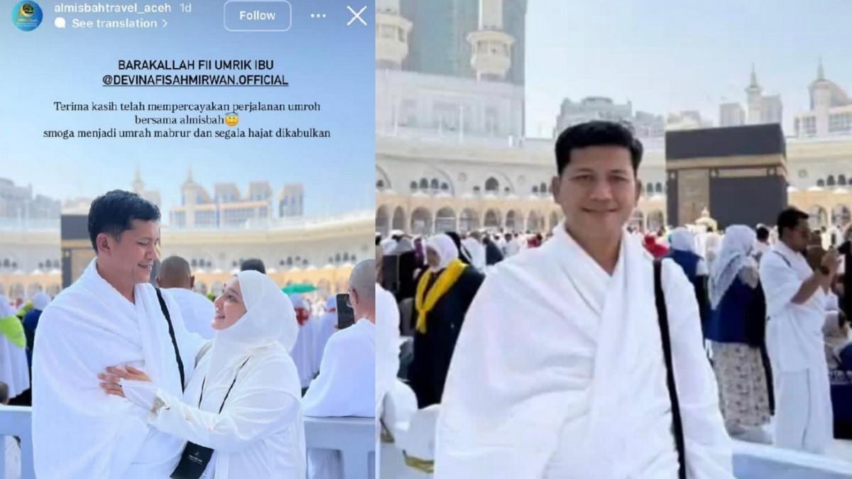 BUPATI ACEH SELATAN UMROH - Kolase Mirwan MS Bupati Aceh Selatan pergi umroh. Kepergiannya viral, bersamaan dengan bencana banjir di Aceh