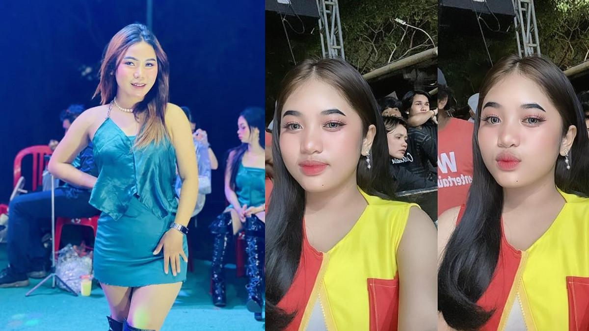 BIDUAN MENINGGAL KECELAKAAN - Kolase foto Icha Voc dan Nur Insani diambil dari Facebook. Keduanya biduan asal Jeneponto yang meninggal kecelakaan, berita kematiannya viral