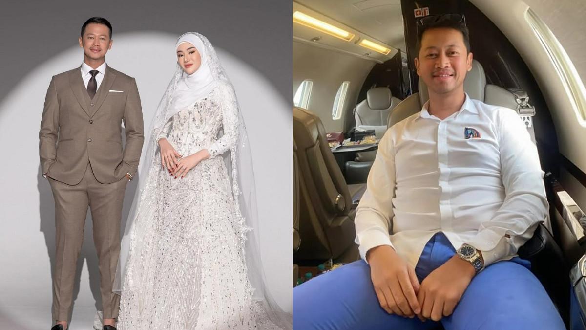 PERNIKAHAN CLARA SHINTA - Kolase potret Alexander Assad suami Clara Shinta diambil dari Instagram @i_am_lxa