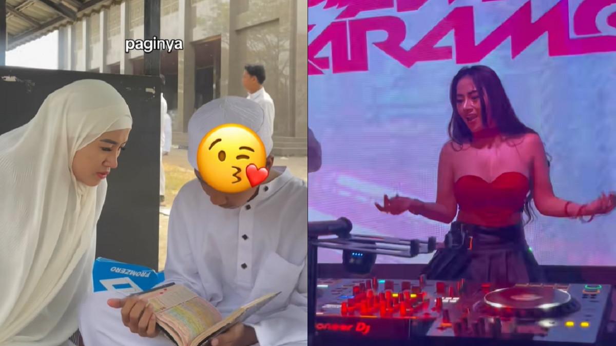 Sosok DJ Amoy Karamoy, Viral Pamer Momen Jenguk Anak yang Jadi Santri ...