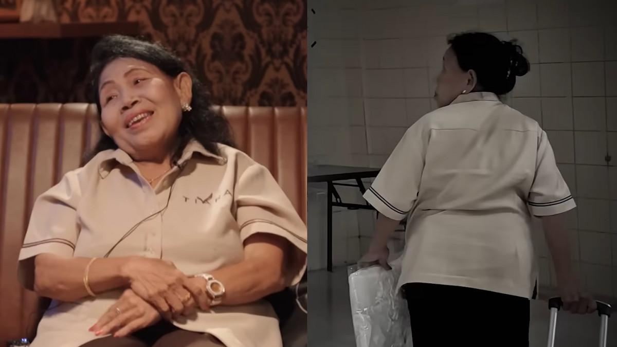 KISAH PERAWAT JENAZAH - Kolase potret Dewi, seorang perawat jenazah. Sudah 35 tahun jadi perawat jenazah, Dewi bagikan kisahnya