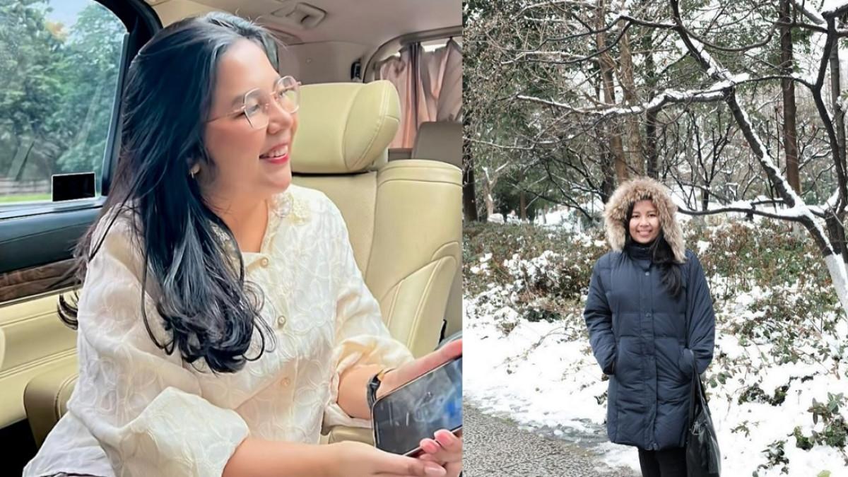 PERSELINGKUHAN ARTIS -  Kolase potret Dinda Amelia Tanjung, selebgram yang sedang viral diselingkuhi suami. Foto diambil dari Instagram @damelia_tanjung