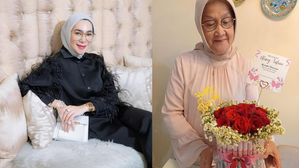 PERCERAIAN ANDRE TAULANY - Kolase potret Erin dan Rasidah Hanum ibu Andre Taulany. Foto diambil dari Instagram @andreastaulany/@erintaulany