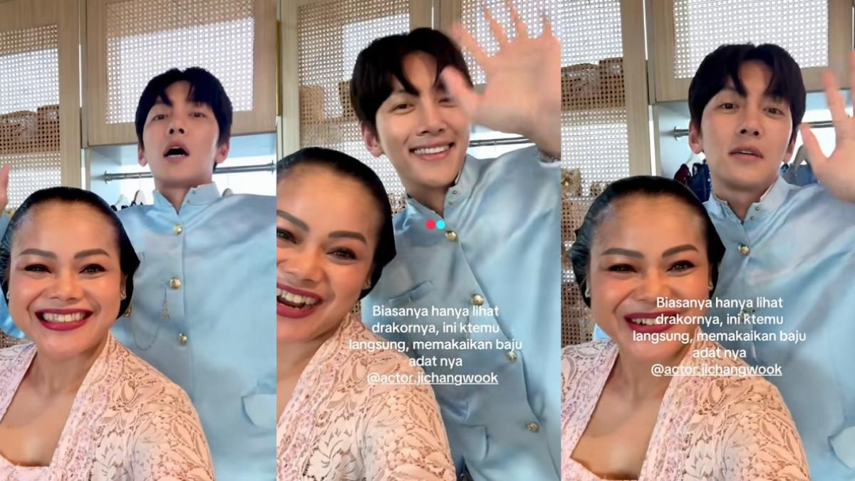 JI CHANG WOOK MELOKAL - Kolase potret Ji Chang Wook bersama Arnie Suryo, MUA asal Yogyakarta