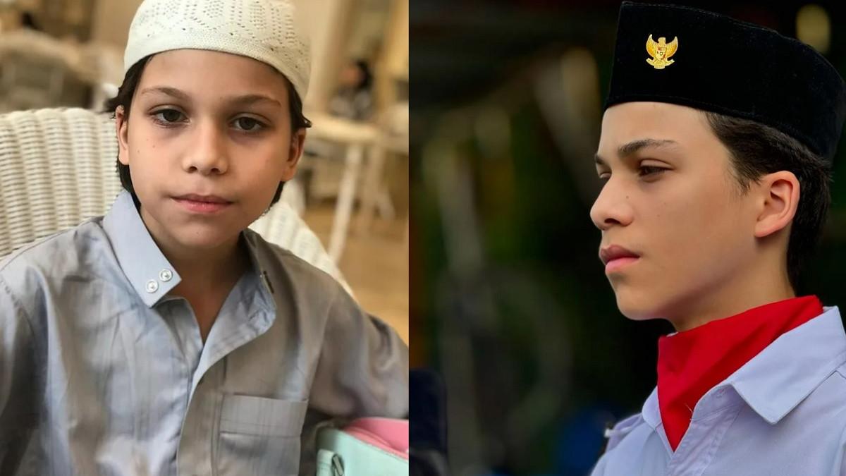 ANAK AYU AZHARI - Kolase potret Lennon Tramp anak Ayu Azhari diambil dari Instagram @irdcmar