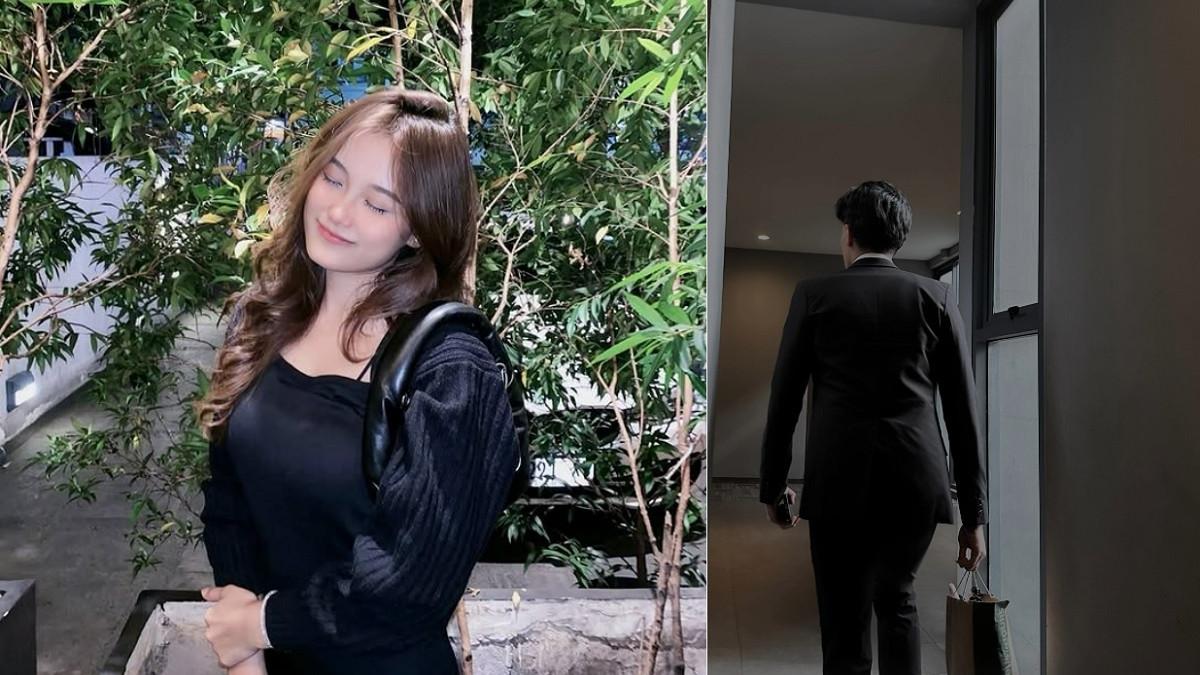 PACAR LINTANG RAIZHA - Kolase potret Lintang Raizha dan unggahannya soal sosok pria berjas diambil dari Instagram @lintangraizhaokt. Inikah pacar Lintang Raizha yang asli?