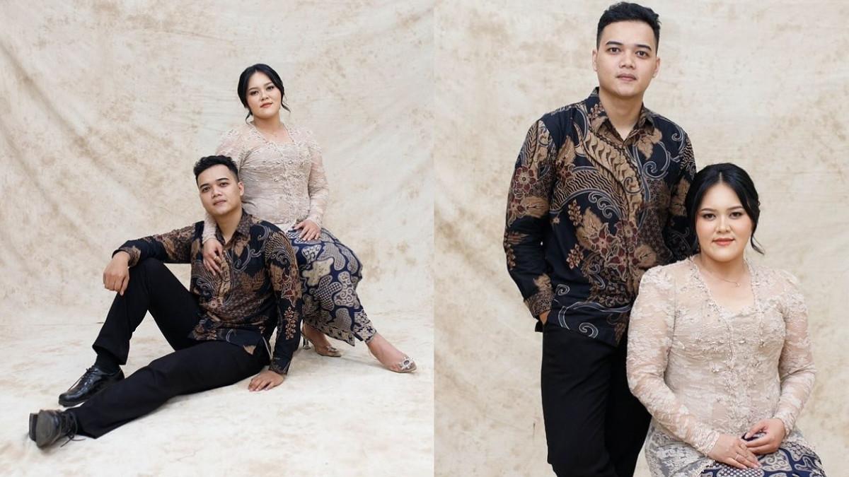 ANAK MUZDALIFAH - Kolase potret Nia anak Muzdalifah dengan tunangannya, foto diambil dari Instagram @
dewinumania