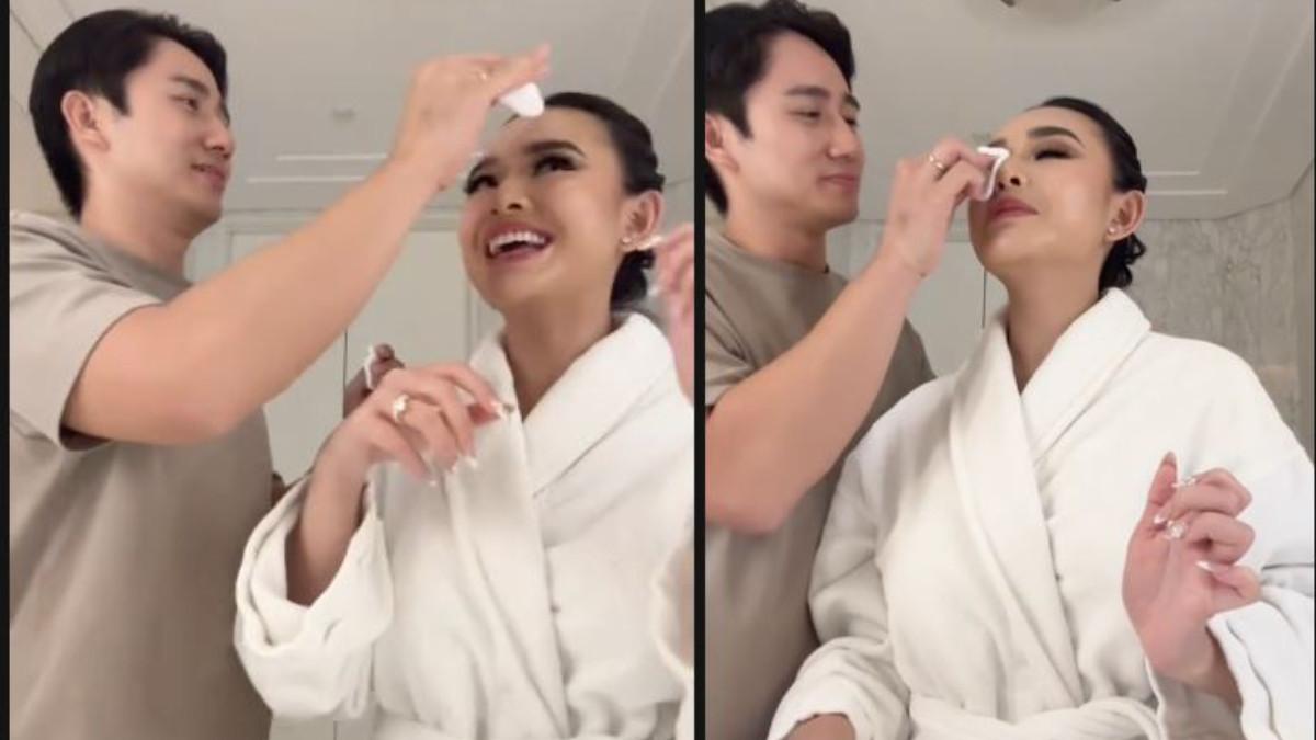 PERNIKAHAN AMANDA KENNY - Komentar Amanda Manopo ketika ditanya mengenai malam pertama dengan Kenny Austin