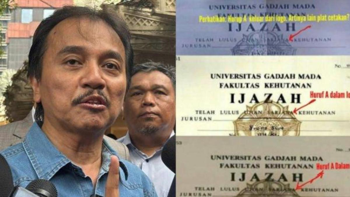 SALINAN IJAZAH JOKOWI - Kuasa Hukum Roy Suryo, Ahmad Khozinudin menyebut pihaknya masih mempertimbangkan upaya praperadilan atas penetapan tersangka terhadap kliennya. Foto Pakar telematika, Roy Suryo.