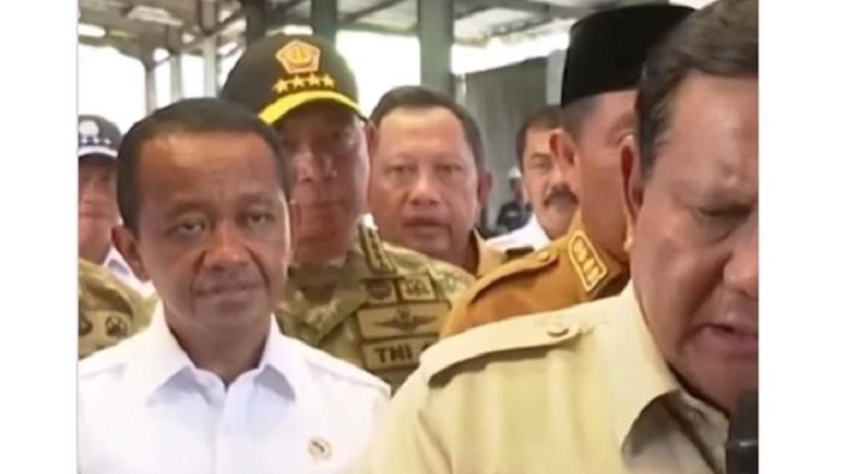 MENTERI BAHLIL - Kunjungan Presiden Prabowo Subianto ke kawasan smelter PT Tinindo Internusa di Pangkalpinang, Kepulauan Bangka Belitung, Senin (6/10/2025), menyisakan momen tak terduga di tengah pembahasan serius soal tambang ilegal dan kerugian negara yang mencapai ratusan triliun rupiah
