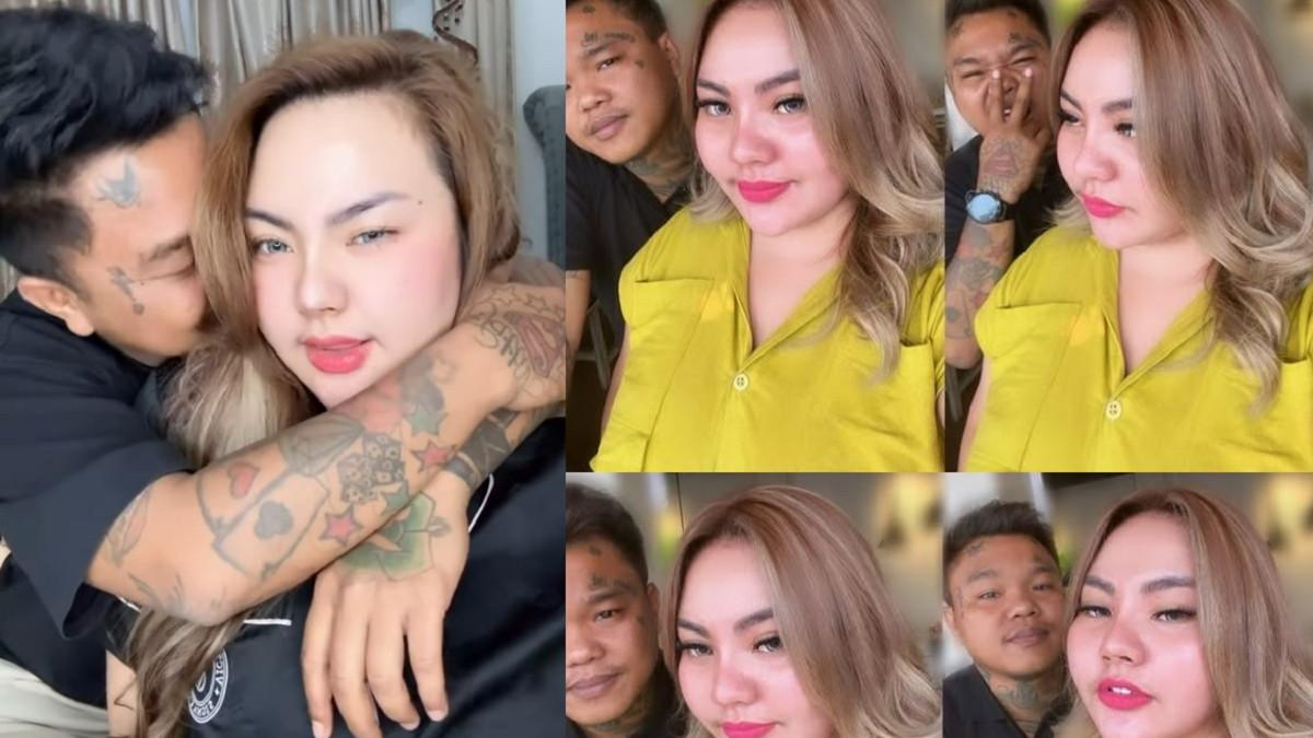 LISA MARIANA RUJUK - Potret kemesraan Lisa Mariana dan Doris Setiawan diambil dari Instagram @edhoss_ink. Lisa Mariana dan Doris Setiawan akhirnya rujuk