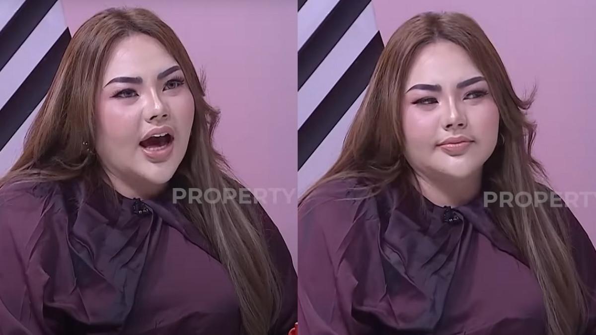 KABAR LISA MARIANA - Lisa Mariana ketika hadir di Italkinsert di Insertlive pada Kamis (9/10/2025). Lisa Mariana ungkap penyebab cerai dengan suami