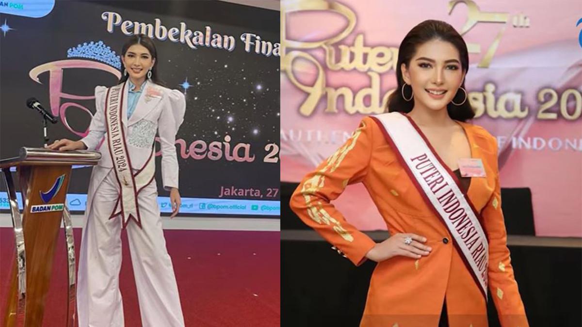 SKANDAL PUTERI INDONESIA - Mantan Puteri Indonesia Riau 2024, Jeni Rahmadial Fitri jadi tersangka kasus dugaan praktik medis ilegal di Pekanbaru, Riau.