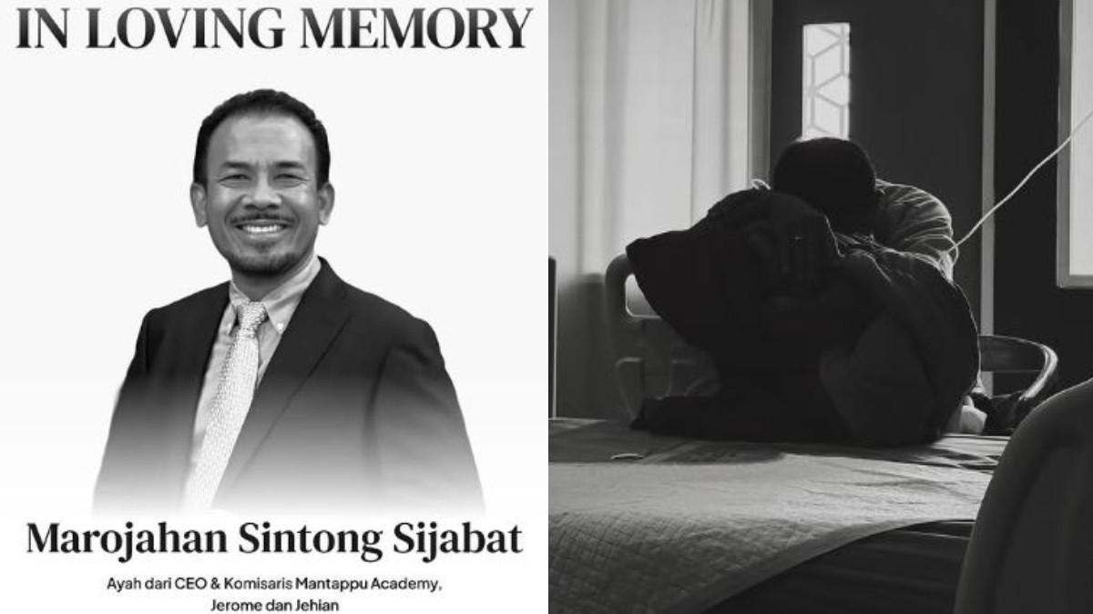 AYAH JEROME MENINGGAL - Marojahan Sintong Sijabat, Ayah Jerome Polin meninggal dunia, Jehian posting ini