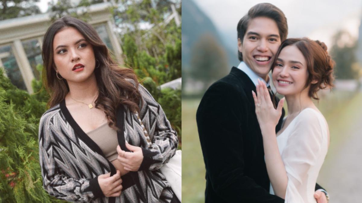 REAKSI MARSHA ARUAN - Marsha Aruan akhirnya memberikan reaksi atas dilamarnya Syifa Hadju oleh El Rumi di Swiss. Mantan kekasih El Rumi itu dengan tulus memberikan ucapan selamat, bahkan ikut mendoakan.